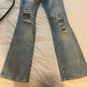 Zara Jeans Ripped Wash